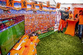 Euro 2020 - North Macedonia v Netherlands - Supporters