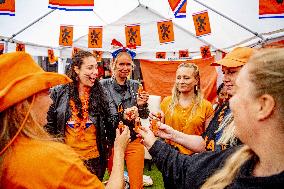 Euro 2020 - North Macedonia v Netherlands - Supporters