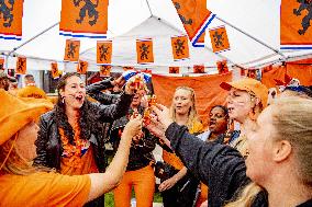 Euro 2020 - North Macedonia v Netherlands - Supporters