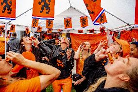 Euro 2020 - North Macedonia v Netherlands - Supporters