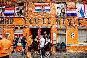 Euro 2020 - North Macedonia v Netherlands - Supporters