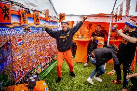 Euro 2020 - North Macedonia v Netherlands - Supporters