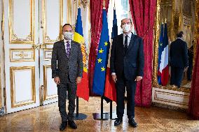 French PM Castex Meets The Head Of Andorra Government - Paris
