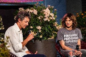 Asia Argento At Passaggi Festival 2021 - Fano