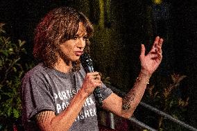 Asia Argento At Passaggi Festival 2021 - Fano
