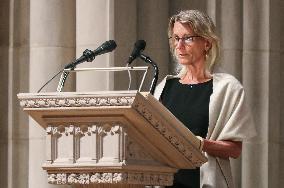 John Warner funeral service - Washington, DC