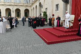 Pope Francis At Weekly General Audience - Vatican