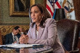 Vice President Kamala Harris Attends meeting with LGBTQ+ stakeholders