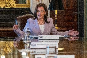 Vice President Kamala Harris Attends meeting with LGBTQ+ stakeholders