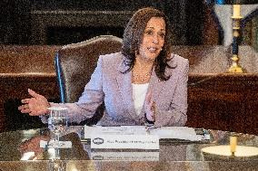 Vice President Kamala Harris Attends meeting with LGBTQ+ stakeholders