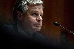 FBI Director Christopher Wray Hearing - Washington