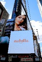Nabilla Beauty Advertising in Times Square - NYC