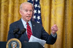 President Biden Deliverrs Remarks on Infrustructure Deal