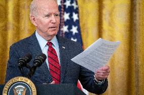 President Biden Deliverrs Remarks on Infrustructure Deal