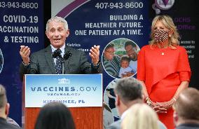 Jill Biden Addresses Health Care Workers - Florida