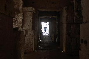 Presentation Of The Works Carried Out In The Hypogea Of The Colosseum - Rome