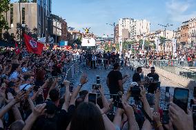 Parade of Stade Toulousain players - Toulouse