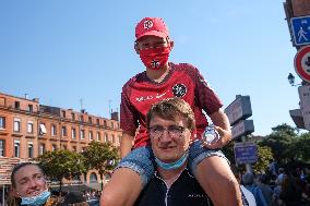 Parade of Stade Toulousain players - Toulouse