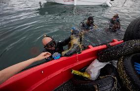 The garbage collectors of the sea - Algiers