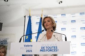 Valerie Pecresse election Night - Paris