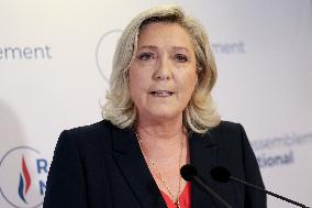 Marine Le Pen Regional Elections Speech - Nanterre