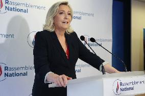 Marine Le Pen Regional Elections Speech - Nanterre