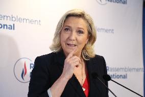 Marine Le Pen Regional Elections Speech - Nanterre