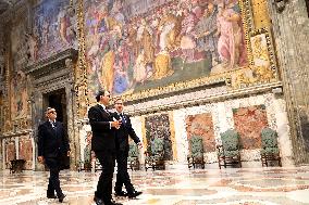 Antony Blinken Visits The Vatican