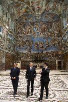 Antony Blinken at the Sistine Chapel - Vatican