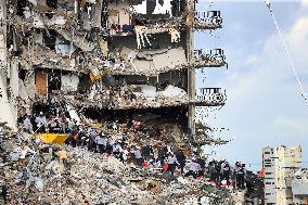Research After Building Collapse Continues - Miami