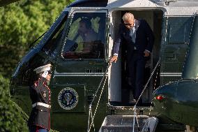 United States President Joe Biden travels to La Crosse, Wisconsin to deliver remarks.