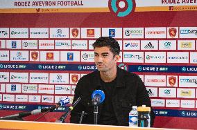 Enzo Zidane Press Conference - Rodez