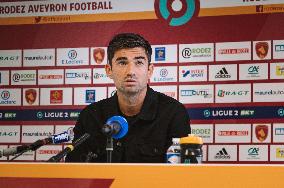 Enzo Zidane Press Conference - Rodez