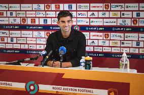 Enzo Zidane Press Conference - Rodez