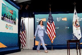 Kamala Harris to Generation Equality Forum in Paris - Washington