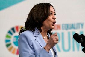 Kamala Harris to Generation Equality Forum in Paris - Washington