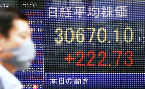 Nikkei stock index closes at 31-year high