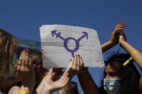 Women's Strike In Bern - Switzerland