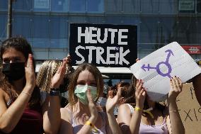 Women's Strike In Bern - Switzerland