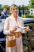 Queen Maxima Visits Veluw Metal Creations - Netherlands