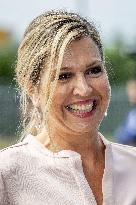 Queen Maxima Visits Veluw Metal Creations - Netherlands