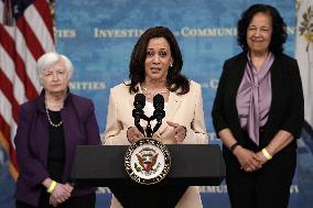 Kamala Harris on capital to small businesses - Washington