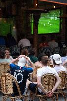 Atmosphere in Bars - European Cup 2021 France Vs Germany - Paris