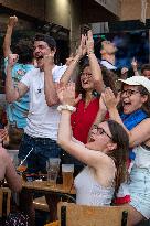 Atmosphere in Bars - European Cup 2021 France Vs Germany - Paris