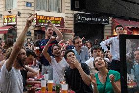 Atmosphere in Bars - European Cup 2021 France Vs Germany - Paris