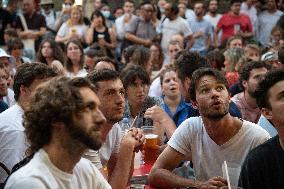 Atmosphere in Bars - European Cup 2021 France Vs Germany - Paris