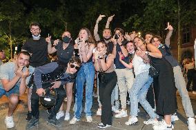 Euro 2021 France vs Germany - Atmosphere In Streets - Toulouse