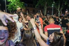 Euro 2021 France vs Germany - Atmosphere In Streets - Toulouse