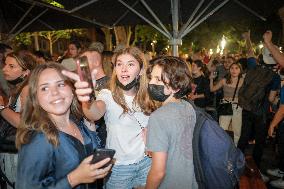 Euro 2021 France vs Germany - Atmosphere In Streets - Toulouse