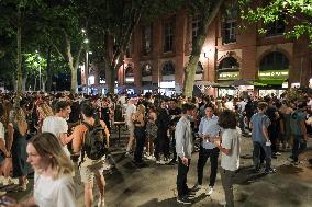 Euro 2021 France vs Germany - Atmosphere In Streets - Toulouse